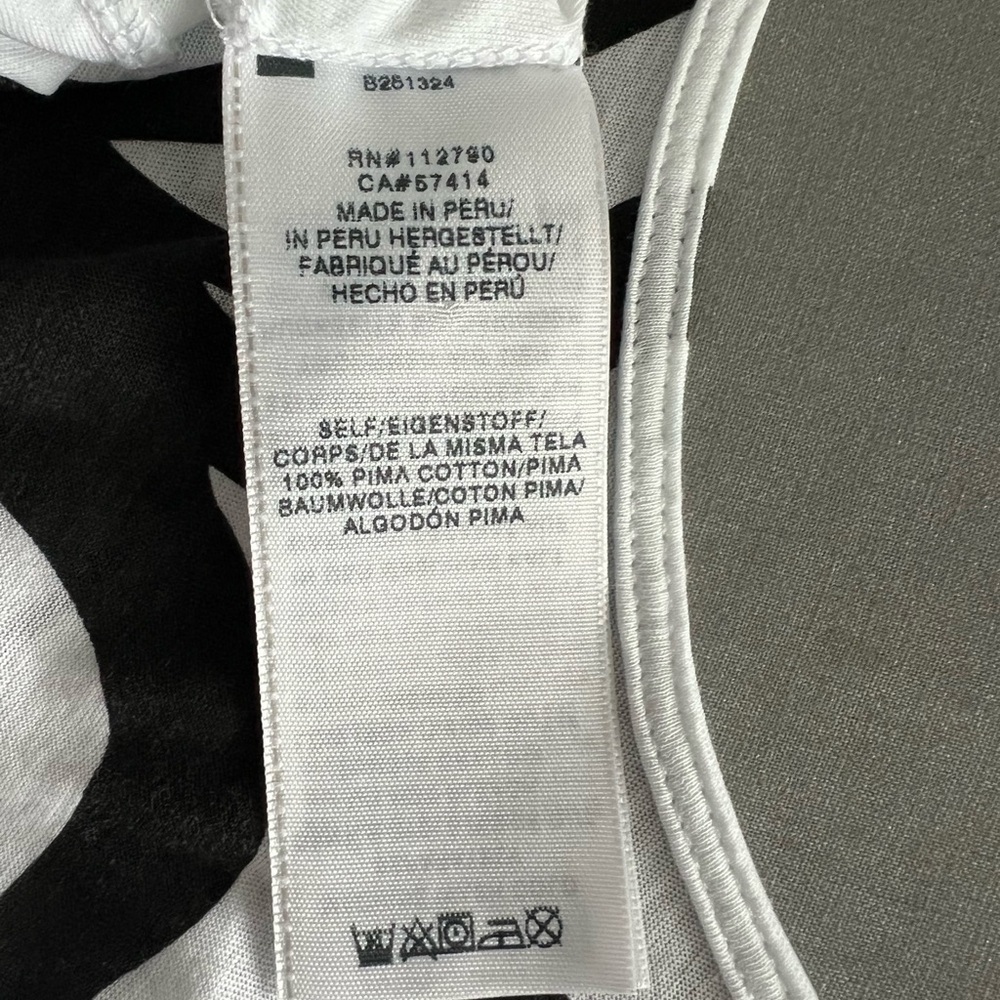 True Religion Graphic Festival Drape Tank Top Large - Picture 5 of 5